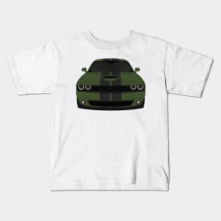 Challenger Green + Stripes Kids T-Shirt